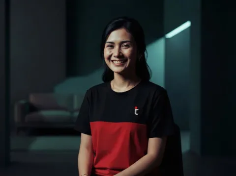 Potret Studio Profesional, Sentuhan Sinematik dengan Cahaya